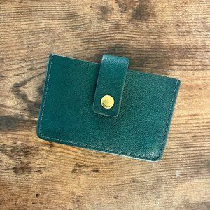 Fossil Accordion Card Holder Wallet - Alpine Green
